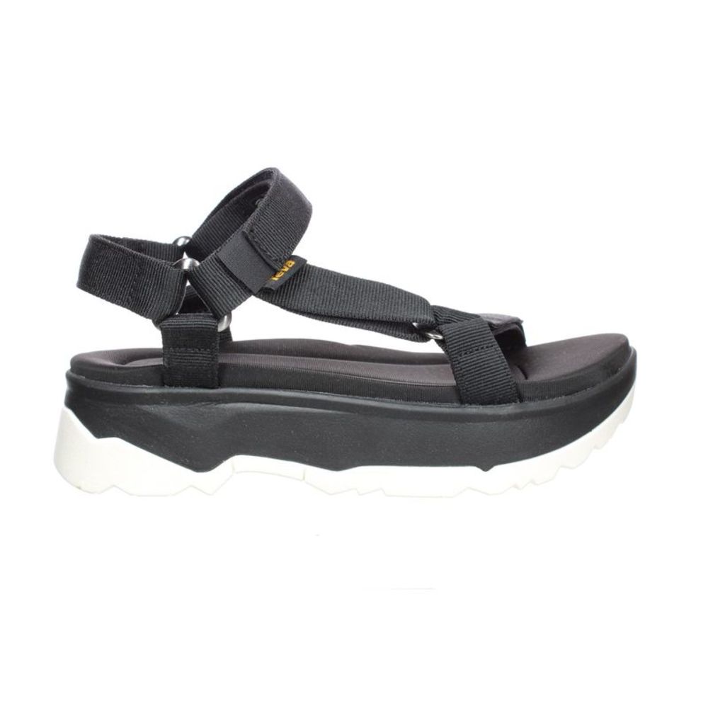 Teva Womens Jadito Universal Black Ankle Strap Heels Size 7 Medium (B, M)